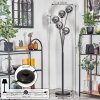 Gastor floor lamp chrome, Smoke-coloured, 5-light sources