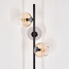 Koyoto floor lamp Amber, clear, Smoke-coloured, 3-light sources