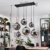 Gastor hanging light, globe light, pendant light Smoke-coloured, 6-light sources