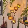 Koyoto floor lamp blue, green, coppery, 6-light sources