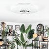 Clora ceiling light LED white, 1-light source, Remote control