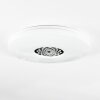 Clora ceiling light LED white, 1-light source, Remote control