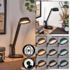 Falon desk lamp, table lamp, Reading light LED black, 1-light source