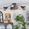 Qaran ceiling light black, 5-light sources