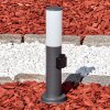 Caserta outdoor socket, pedestal light, path light anthracite, 1-light source