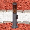 Sessa outdoor socket, pedestal light, path light anthracite, 1-light source