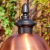 Gascon path light copper, black, 1-light source