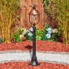 Gascon path light copper, black, 1-light source