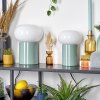 Godrie table lamp Turquoise, 1-light source