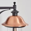 Gascon outdoor wall light, wall light copper, black, 1-light source