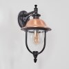 Gascon outdoor wall light, wall light copper, black, 1-light source