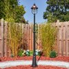 Gascon lamp post, path light copper, black, 1-light source