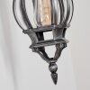 Lentua outdoor wall light, wall light black, silver, 1-light source