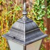 Naofe lamp post, path light black, silver, 2-light sources