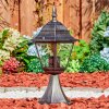 Naofe pedestal light, path light black, silver, 1-light source