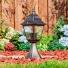 Naofe pedestal light, path light black, silver, 1-light source