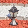 Naofe pedestal light, path light black, silver, 1-light source