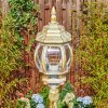 Lentua lamp post, path light gold, white, 1-light source