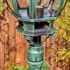 Lentua lamp post, path light green, black, 1-light source