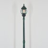 Lentua lamp post, path light green, black, 1-light source