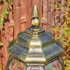 Lentua lamp post, path light gold, black, 1-light source