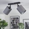 Lendemarke ceiling light, ceiling spotlight black, 2-light sources