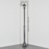 Naofe lamp post, path light black, silver, 1-light source