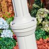 Naofe lamp post, path light white, 1-light source