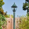 Naofe lamp post, path light green, black, 1-light source