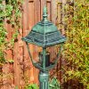 Naofe lamp post, path light green, black, 1-light source