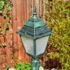 Naofe lamp post, path light green, black, 1-light source