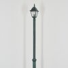 Naofe lamp post, path light green, black, 1-light source