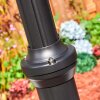 Naofe lamp post, path light black, 1-light source