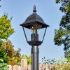 Naofe lamp post, path light black, 1-light source