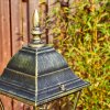 Naofe lamp post, path light gold, black, 1-light source