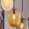 Nyberget hanging light, globe light, pendant light brass, 3-light sources