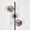 Ripoll floor lamp Smoke-coloured, 3-light sources