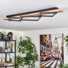 Pompu ceiling light LED Ecru, black, 1-light source