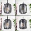 Bystrup hanging light, pendant light black, 3-light sources