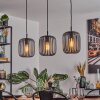 Bystrup hanging light, pendant light black, 3-light sources