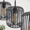 Bystrup hanging light, pendant light black, 3-light sources