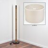 Bassagoda floor lamp brown, Ecru, black, 1-light source