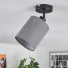 Lendemarke ceiling light, ceiling spotlight black, 1-light source