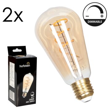 E27 LED 4 Watt warm-white dimmable 200 Lumen