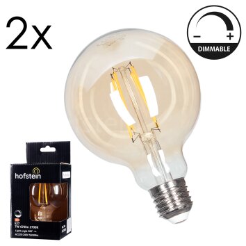 E27 LED 7 Watt warm-white dimmable 670 Lumen