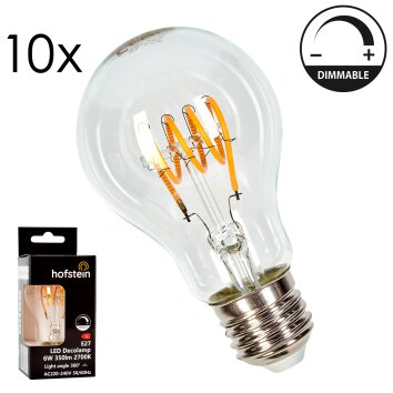 E27 LED 6 Watt warm-white dimmable 350 Lumen