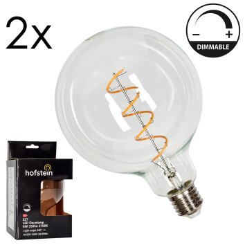 E27 LED 6 Watt warm-white dimmable 350 Lumen