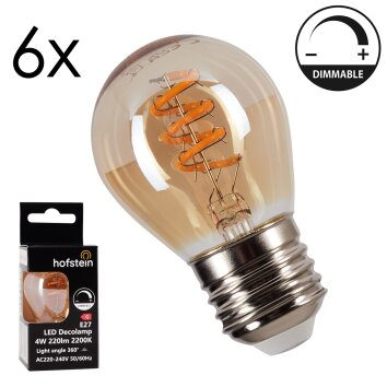 E27 4 Watt warm-white dimmable 220 Lumen