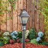 Naofe path light black, silver, 1-light source, Motion sensor