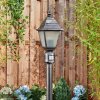 Naofe path light black, silver, 1-light source, Motion sensor